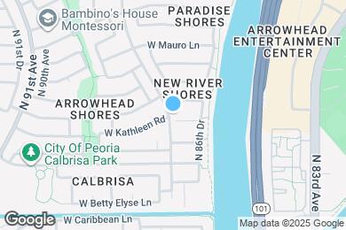 Map image of the property - 8644 W Kathleen Rd