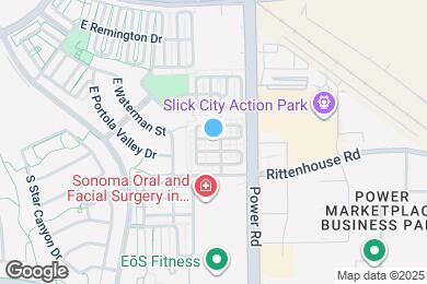 Map image of the property - 4731 E Thunderheart Trail
