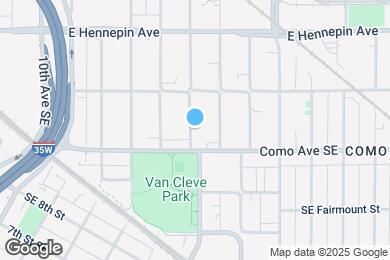 Map image of the property - 1022 15th Ave SE