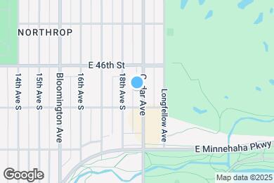 Map image of the property - 4634 Cedar Ave S