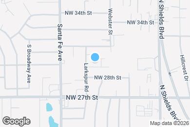 Map image of the property - 1007 NW 29th-