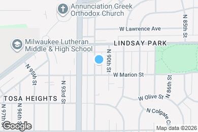 Map image of the property - 4322 N 91st St