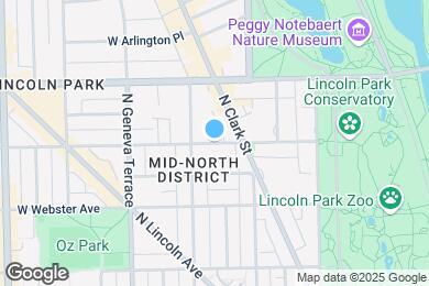 Map image of the property - 436 W Belden Ave