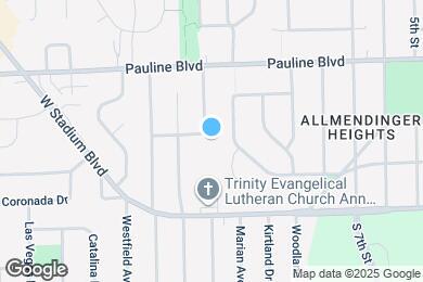 Map image of the property - 1237 Meadowbrook Ave