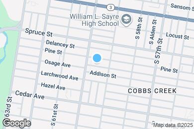 Map image of the property - 5937 Osage Ave