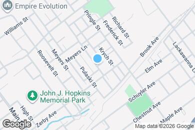 Map image of the property - 27 Penn St