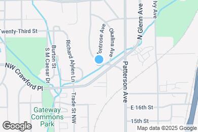 Map image of the property - 2218 Greenway Ave NW