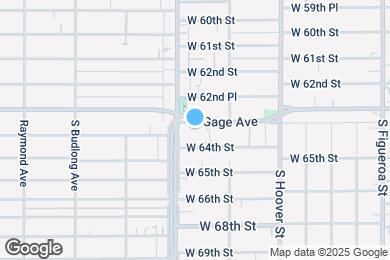 Map image of the property - 940 W Gage Ave