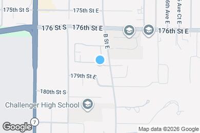 Map image of the property - 148 178th St Ct E