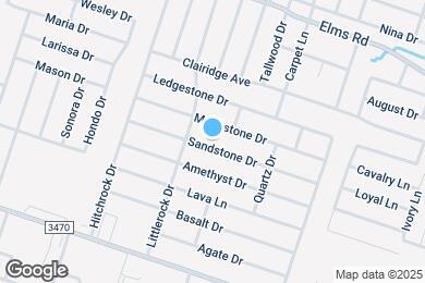 Map image of the property - 2201 Sandstone Dr