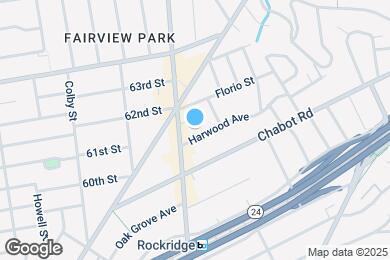 Map image of the property - 6026 Harwood Ave