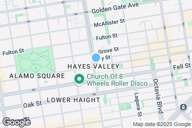 Map image of the property - 792 Hayes St