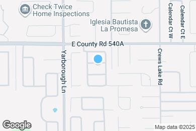 Map image of the property - 3827 Alamanda Hills Ln