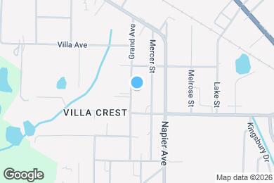 Map image of the property - 3845 Grand Ave