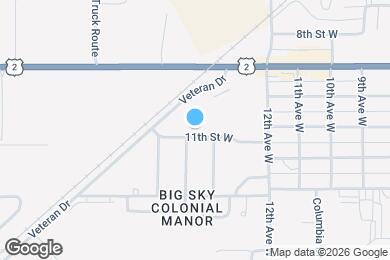 Map image of the property - 1429 11th St W