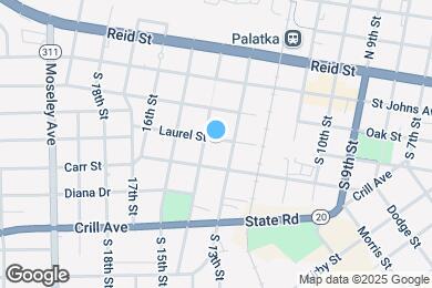 Map image of the property - 1311 Laurel St
