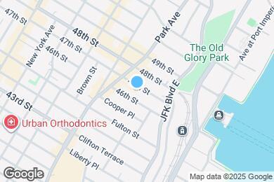 Map image of the property - 41 47th St