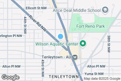 Map image of the property - 4117 Brandywine St., NW
