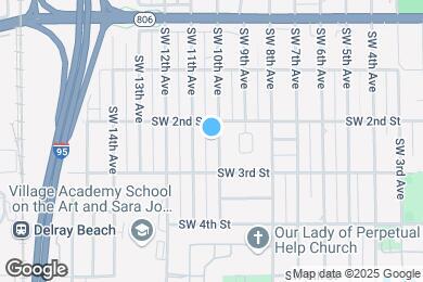 Map image of the property - 218 SW 10th Ave