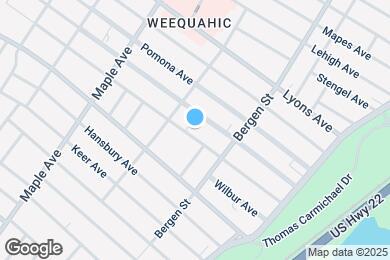 Map image of the property - 99-101 Vassar Ave