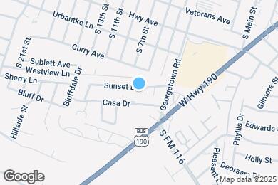 Map image of the property - 401 Sunset Ln