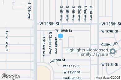 Map image of the property - 10931 Wilkie Ave
