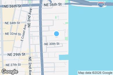 Map image of the property - 480 NE 31st St