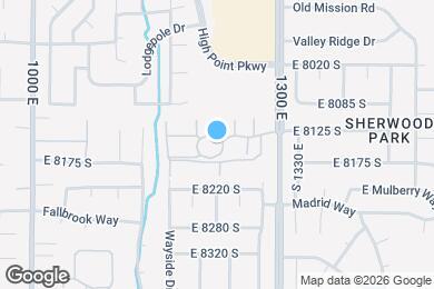 Map image of the property - 8210 Cottonwood Hills Cir