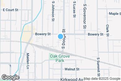 Map image of the property - 621 S Dodge St
