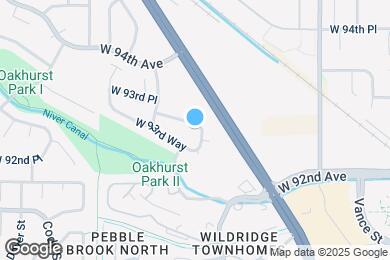 Map image of the property - 8174 W 93rd Cir