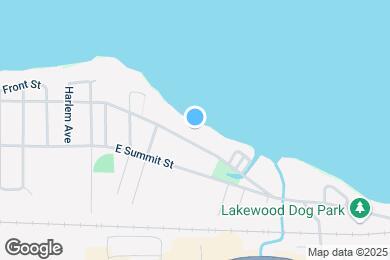 Map image of the property - 283 E Terrace Ave