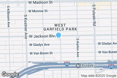 Map image of the property - 4209 W Jackson Blvd