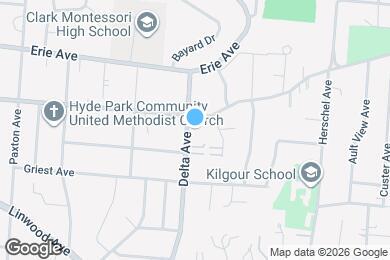 Map image of the property - 1346 Delta Ave