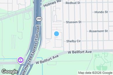 Map image of the property - Bellfort Pines