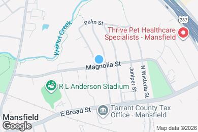 Map image of the property - 1106 Magnolia St