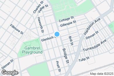 Map image of the property - 2021 Granite St