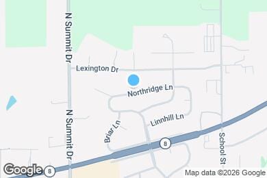 Map image of the property - 2244 Northridge Ln