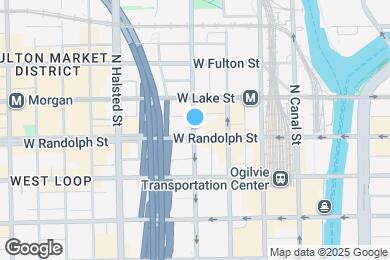 Map image of the property - 153 N Desplaines St
