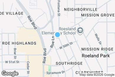 Map image of the property - 4904 Fontana St