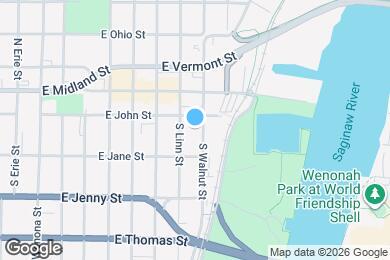 Map image of the property - 206 S Walnut St