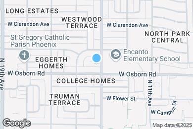 Map image of the property - 1507 W Mitchell Dr