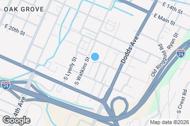 Map image of the property - 2410 E 19th St