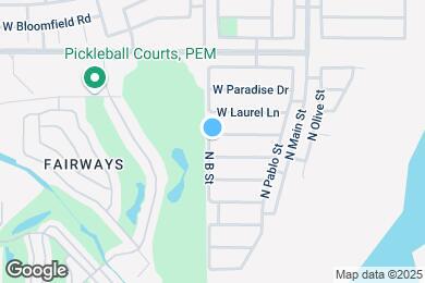 Map image of the property - 11849 W Poinsettia Dr
