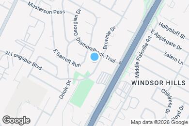 Map image of the property - 10100 Brownie Dr