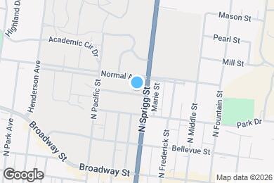 Map image of the property - 720 Watkins Dr