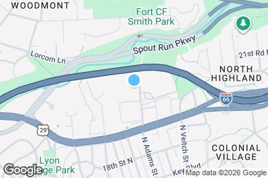 Map image of the property - 2016 N Adams St