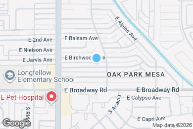 Map image of the property - 2136 E Bramble Ave