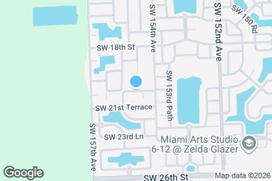 Map image of the property - 15441 SW 20th Ln