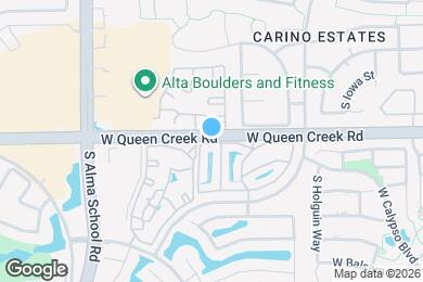 Map image of the property - 705 W Queen Creek Rd
