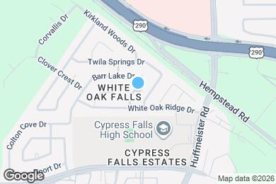 Map image of the property - 10018 Rain Cloud Dr